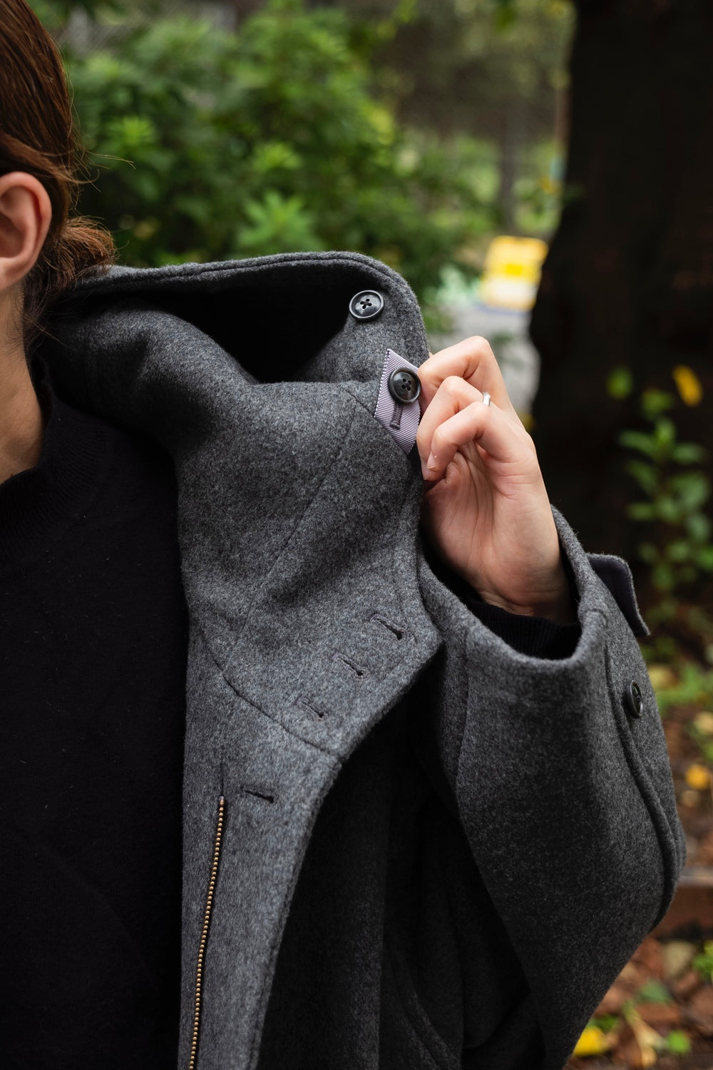 HOODED DUFFLE COAT | cliché