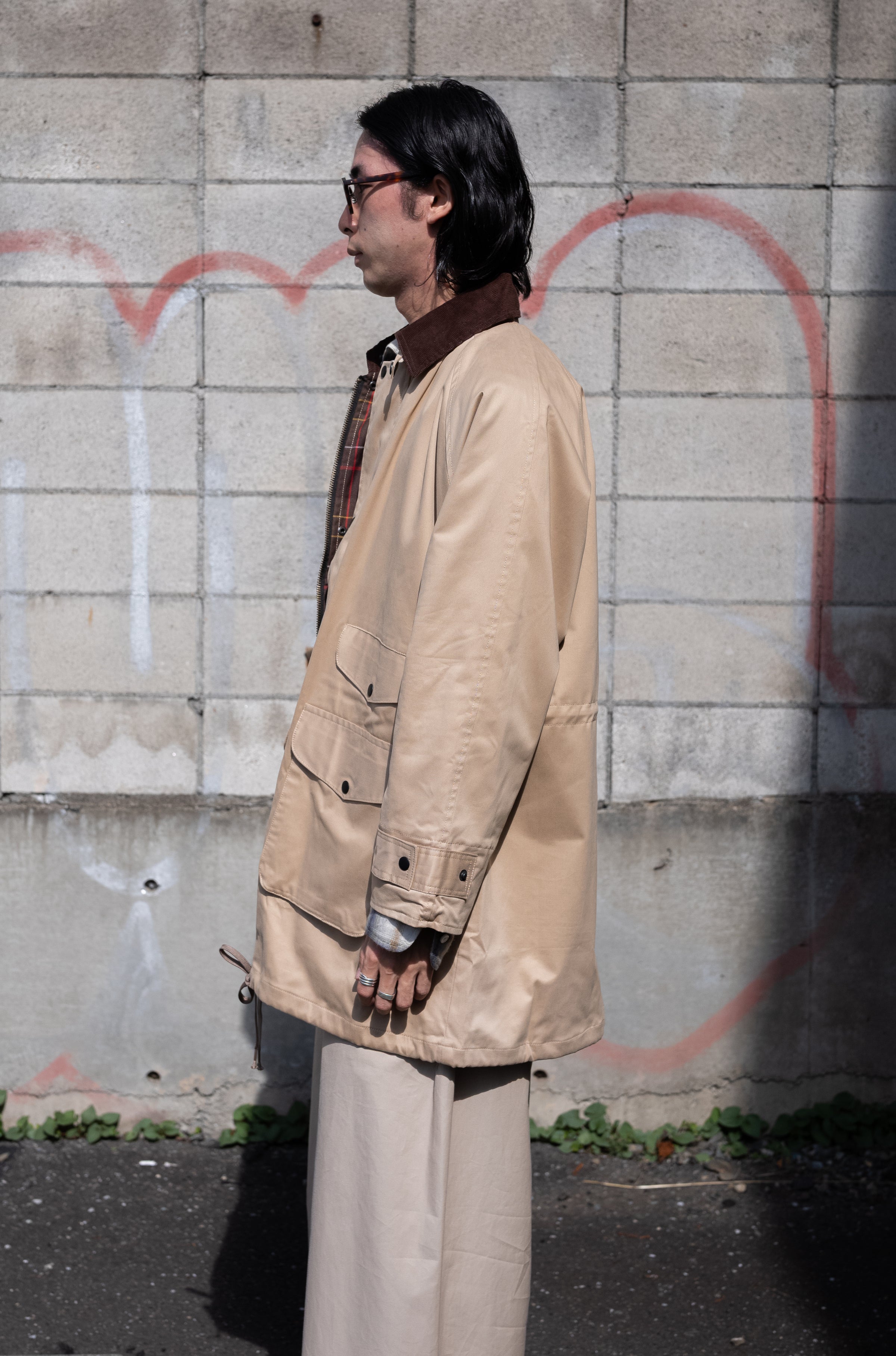 Portraite ベスト PORTRAITE | ポートレイト> Over Vest | UNWASTED | アンウ