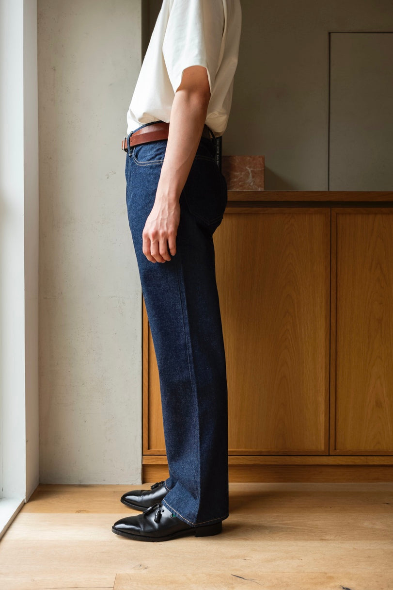 Denim Flare Trousers | cliché