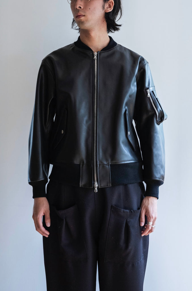 Leather Flight Jacket