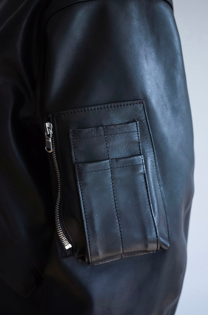 Leather Flight Jacket