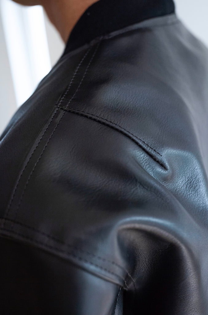 Leather Flight Jacket