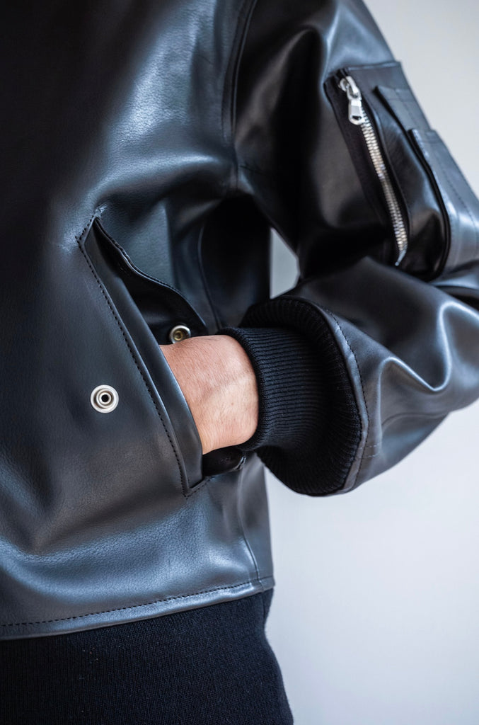 Leather Flight Jacket