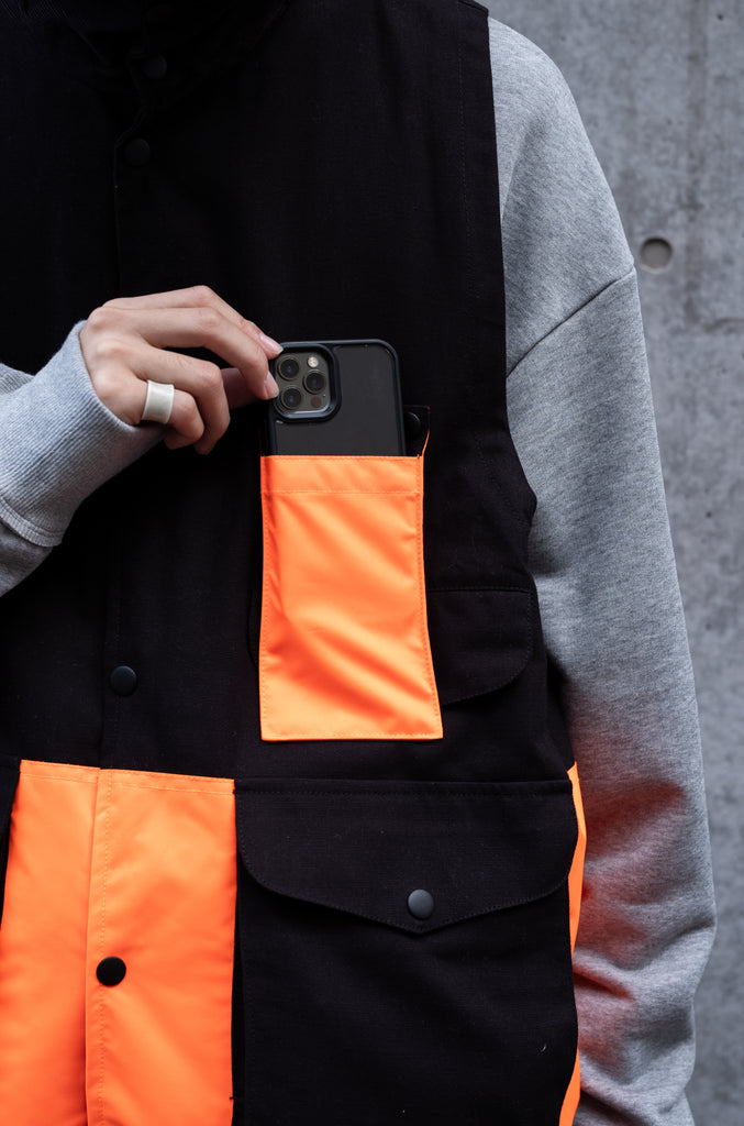 Over Vest Hi-Vis Orange