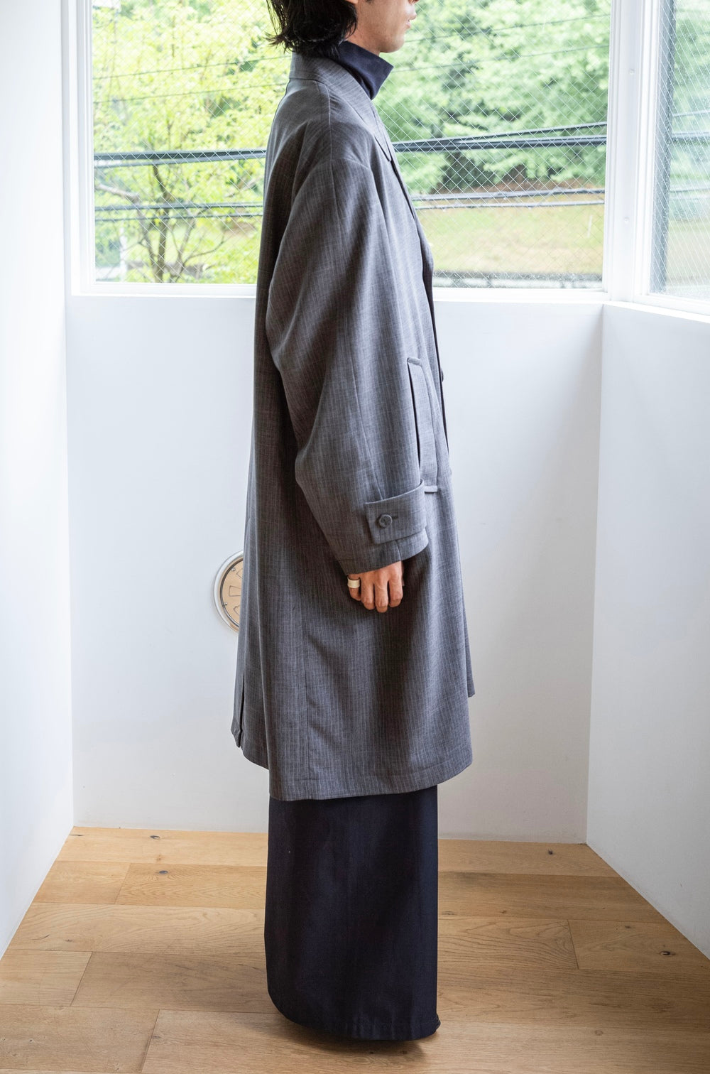 ARTS&SCIENCE Grandpa coat グランパコート グレー 1 GRANDPA COAT | cliché