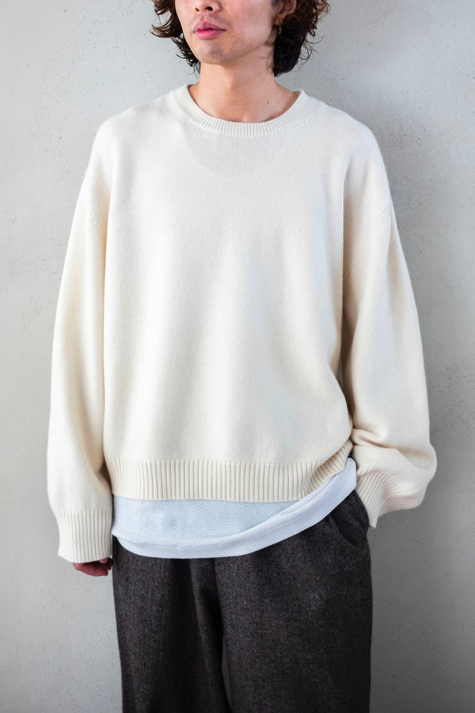 Fine Wool Cashmere Sweater