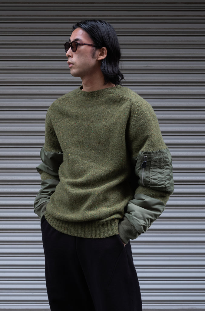 BOMBERSLEEVESWEATER