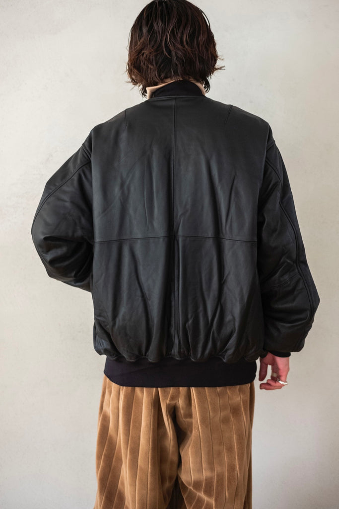 LEATHER FLIGHT JACKET