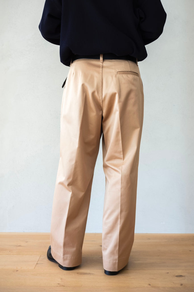 EX WIDE TROUSERS 〔NEW BEIGE〕