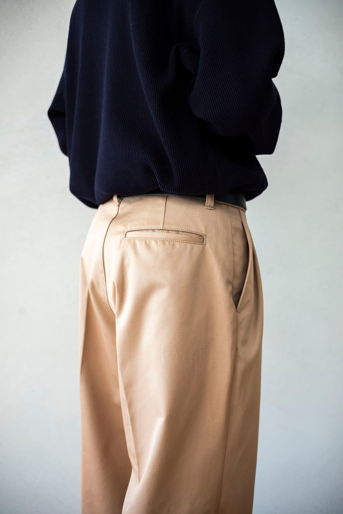 EX WIDE TROUSERS 〔NEW BEIGE〕