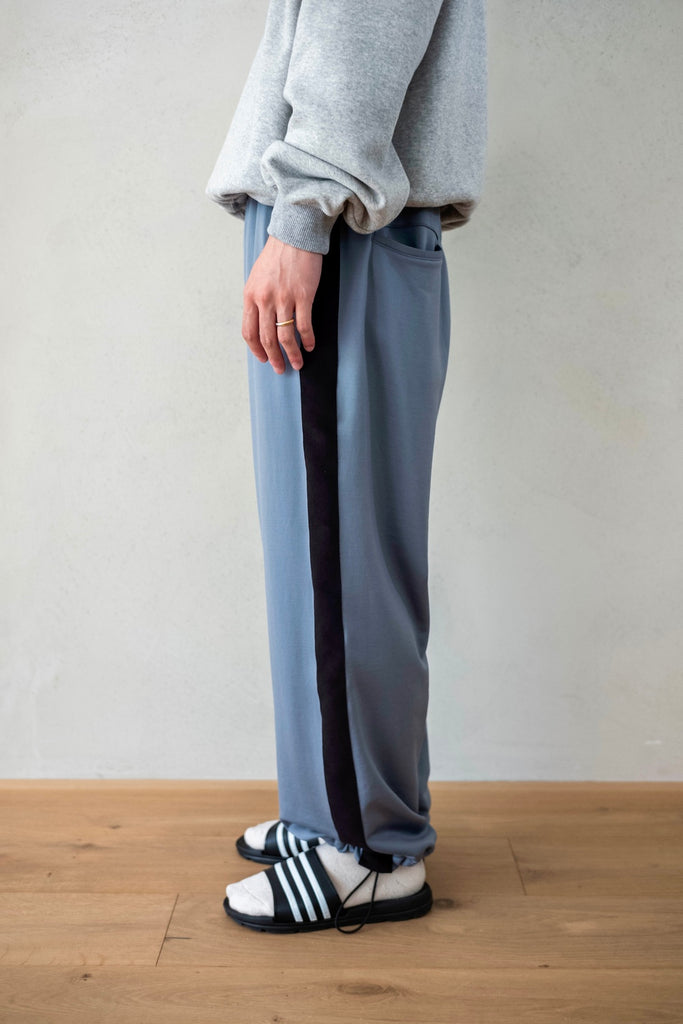 NYLON JERSEY TRACK TROUSERS