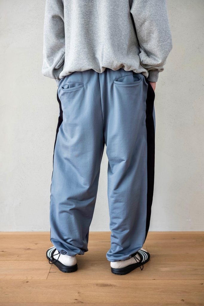 NYLON JERSEY TRACK TROUSERS