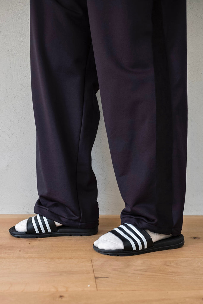 NYLON JERSEY TRACK TROUSERS