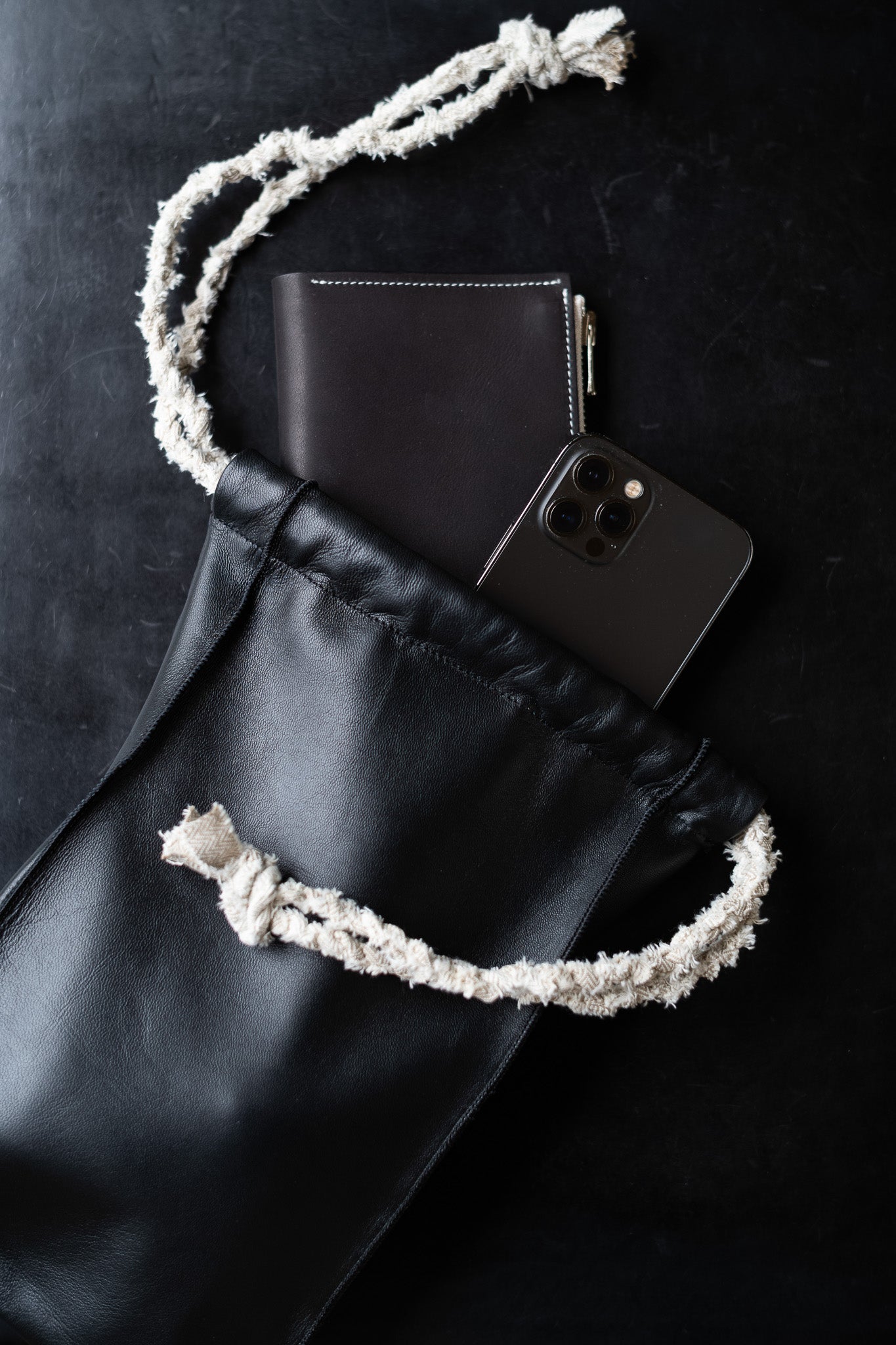 CCGS13UNI A 〈LAMB SKIN BAG SMALL〉 | cliché