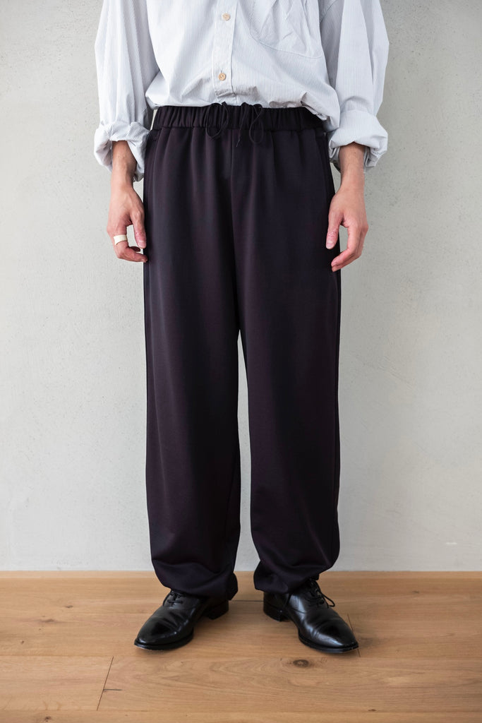 NYLON JERSEY TRACK TROUSERS