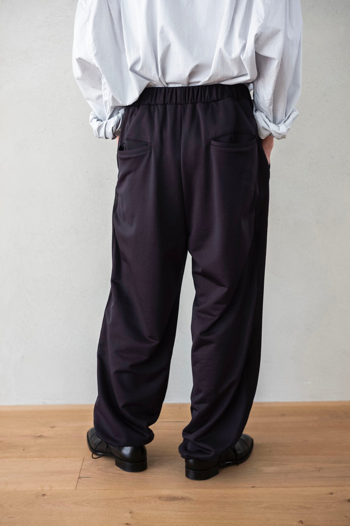 NYLON JERSEY TRACK TROUSERS