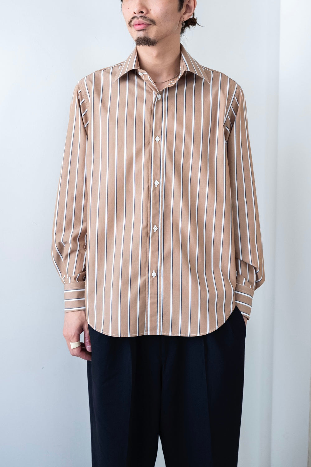 The Shirt〔BROWN STRIPE〕
