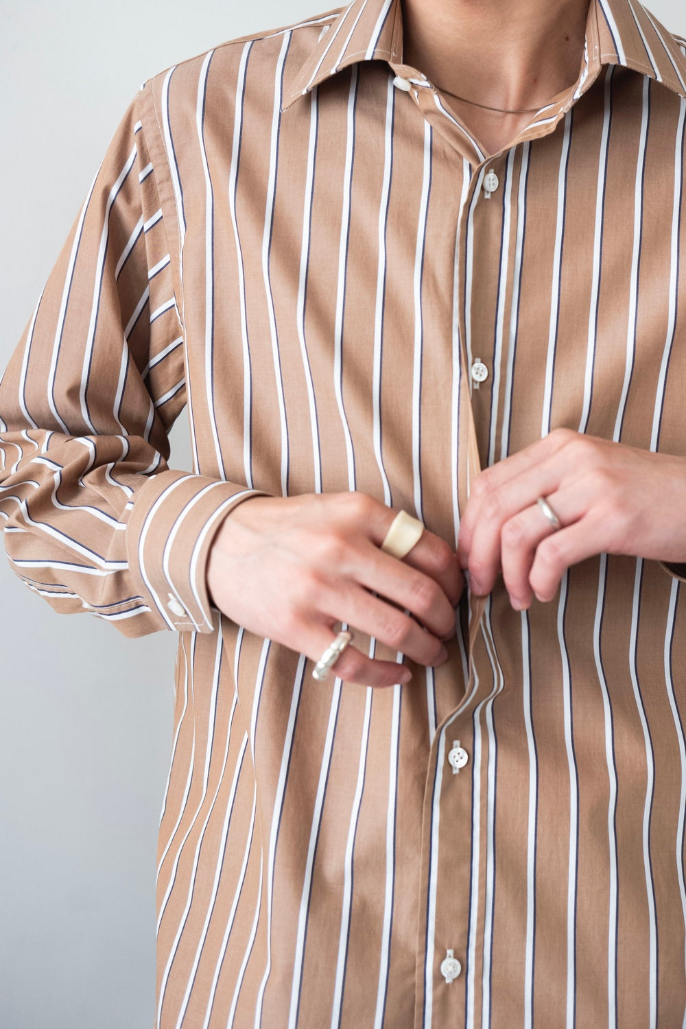 The Shirt〔BROWN STRIPE〕