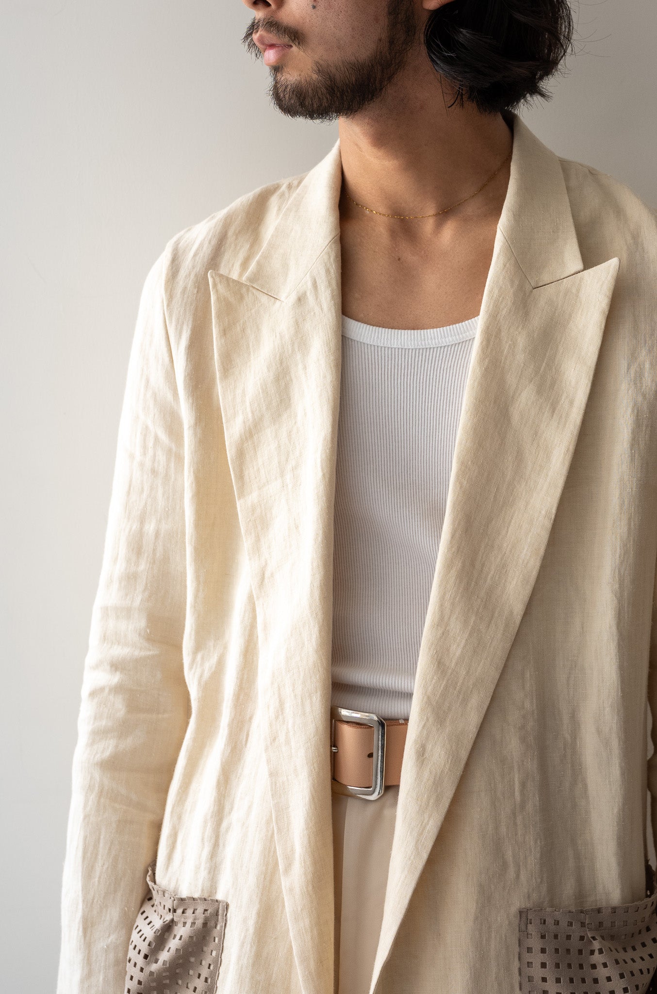 CCGS06UNI B〈HEMP PLAIN WEAVE JACKET〉 | cliché