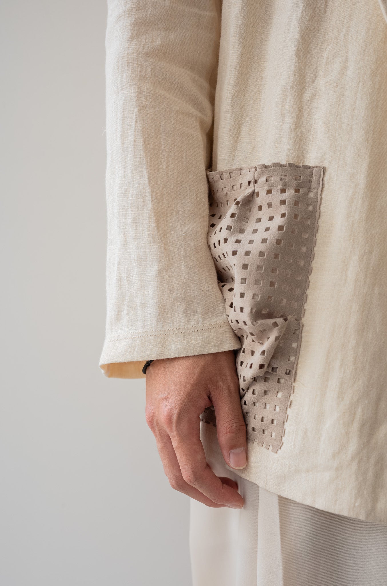 CCGS06UNI B〈HEMP PLAIN WEAVE JACKET〉 | cliché