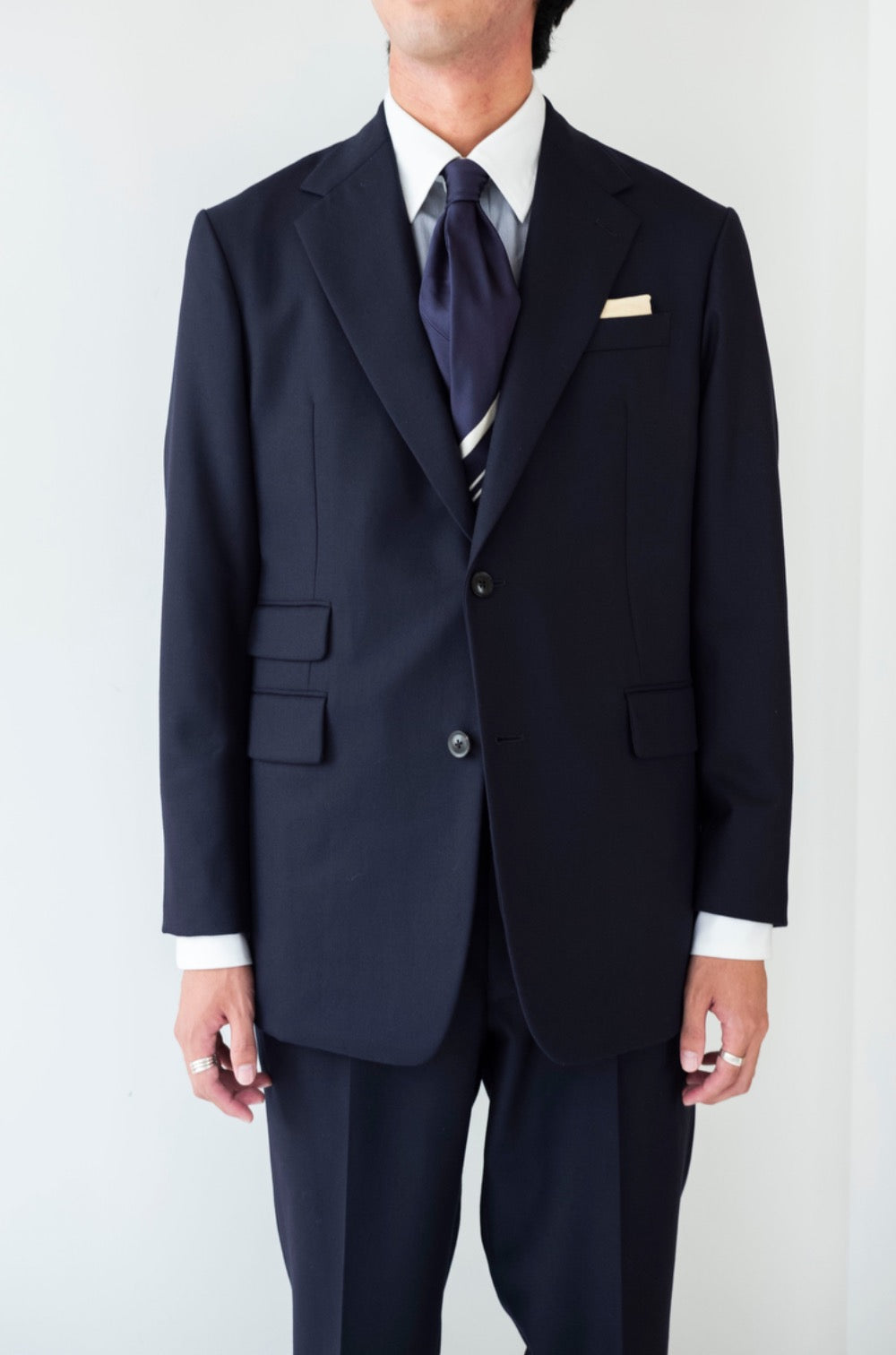 Fine Gabardine Suit〔MID NIGHT〕