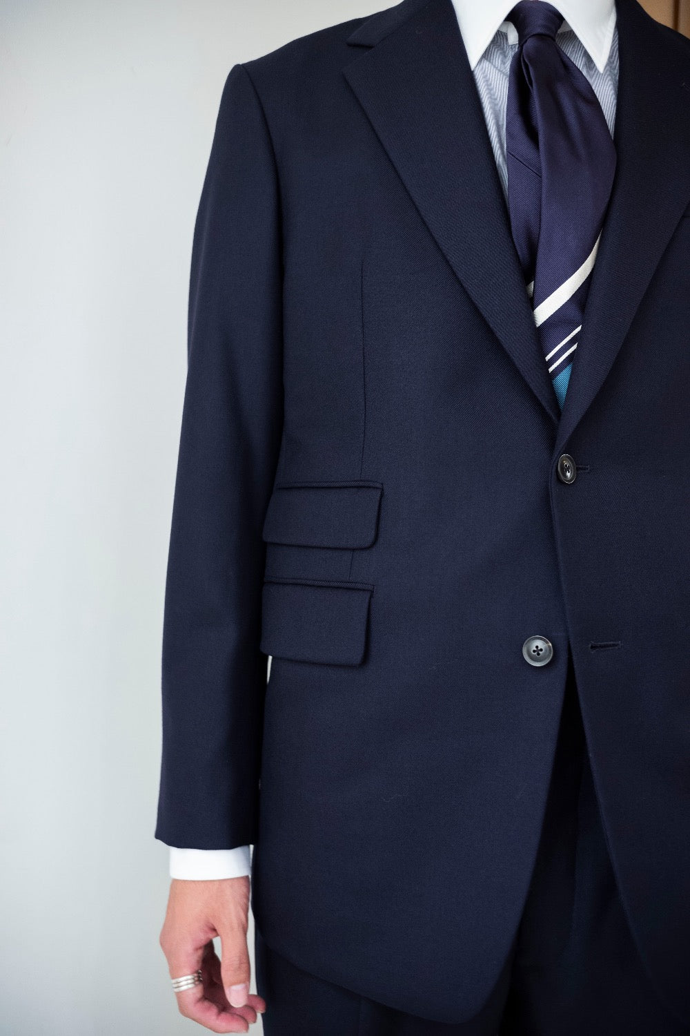 Fine Gabardine Suit〔MID NIGHT〕
