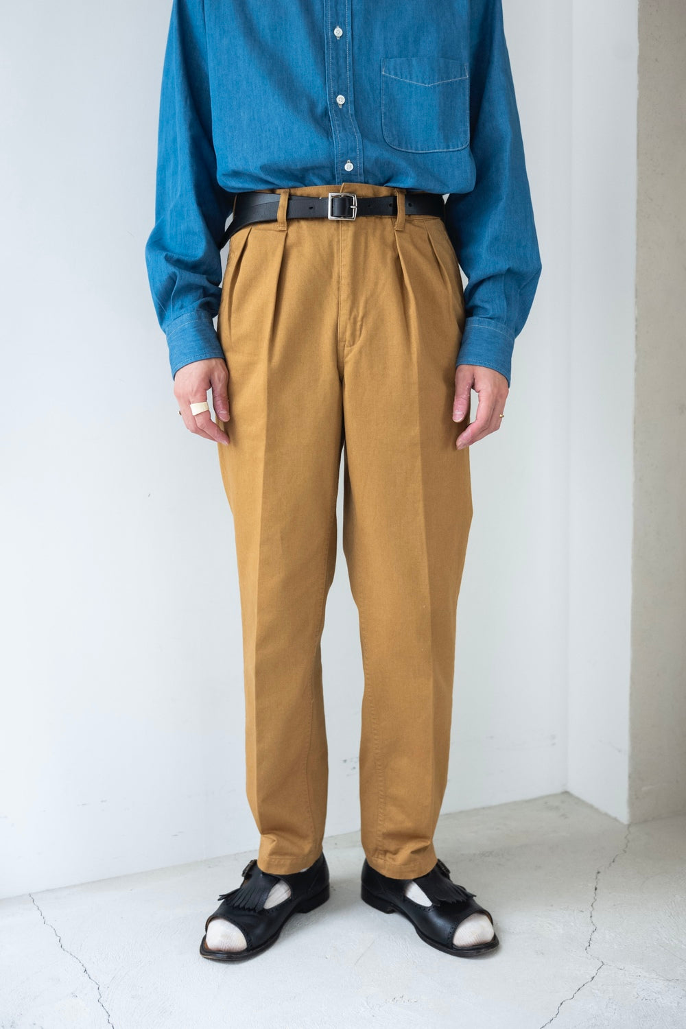 未使用 CANTATE Theren Dye Chinos Size 34 cantate】Theren Dye Chinos｜kink online shop