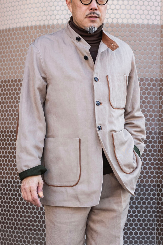 Silk Linen Forestiere Jacket