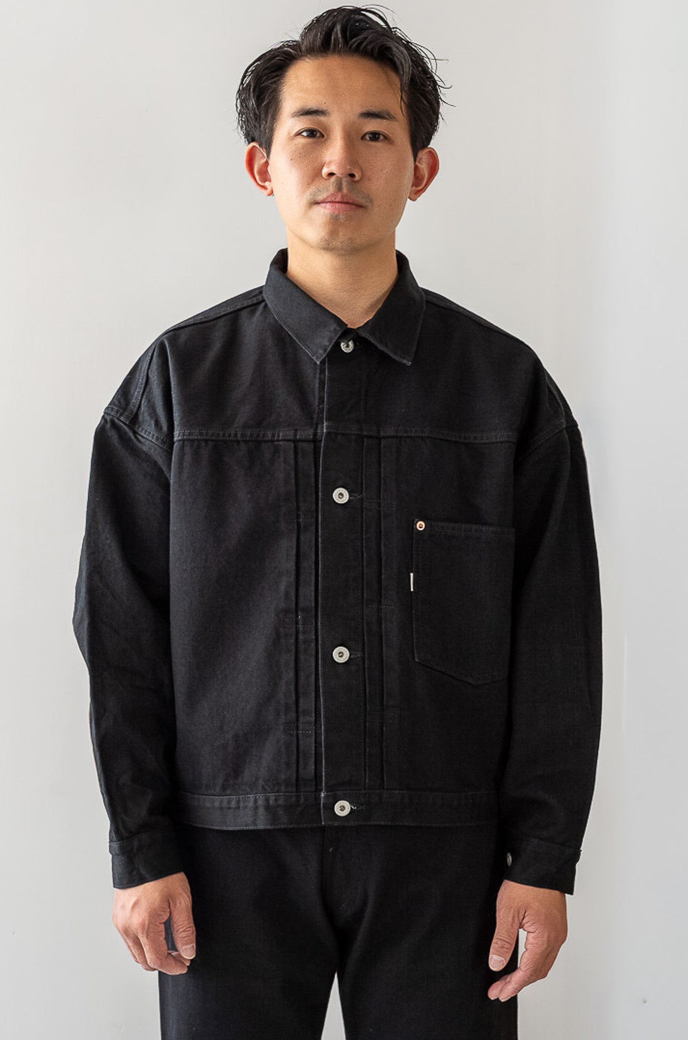WW II T-Back Jacket 〔BLACK〕