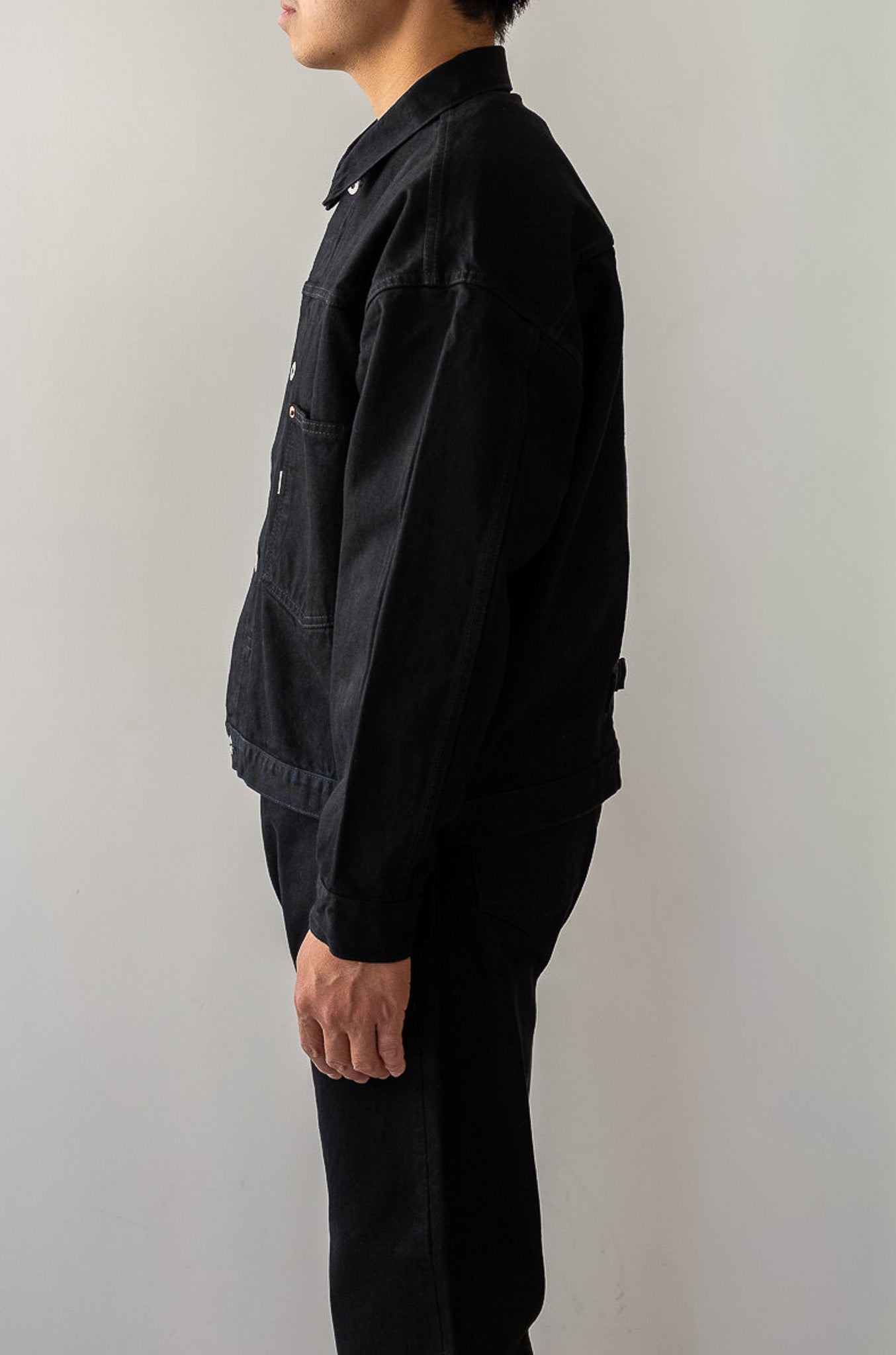 WW II T-Back Jacket 〔BLACK〕
