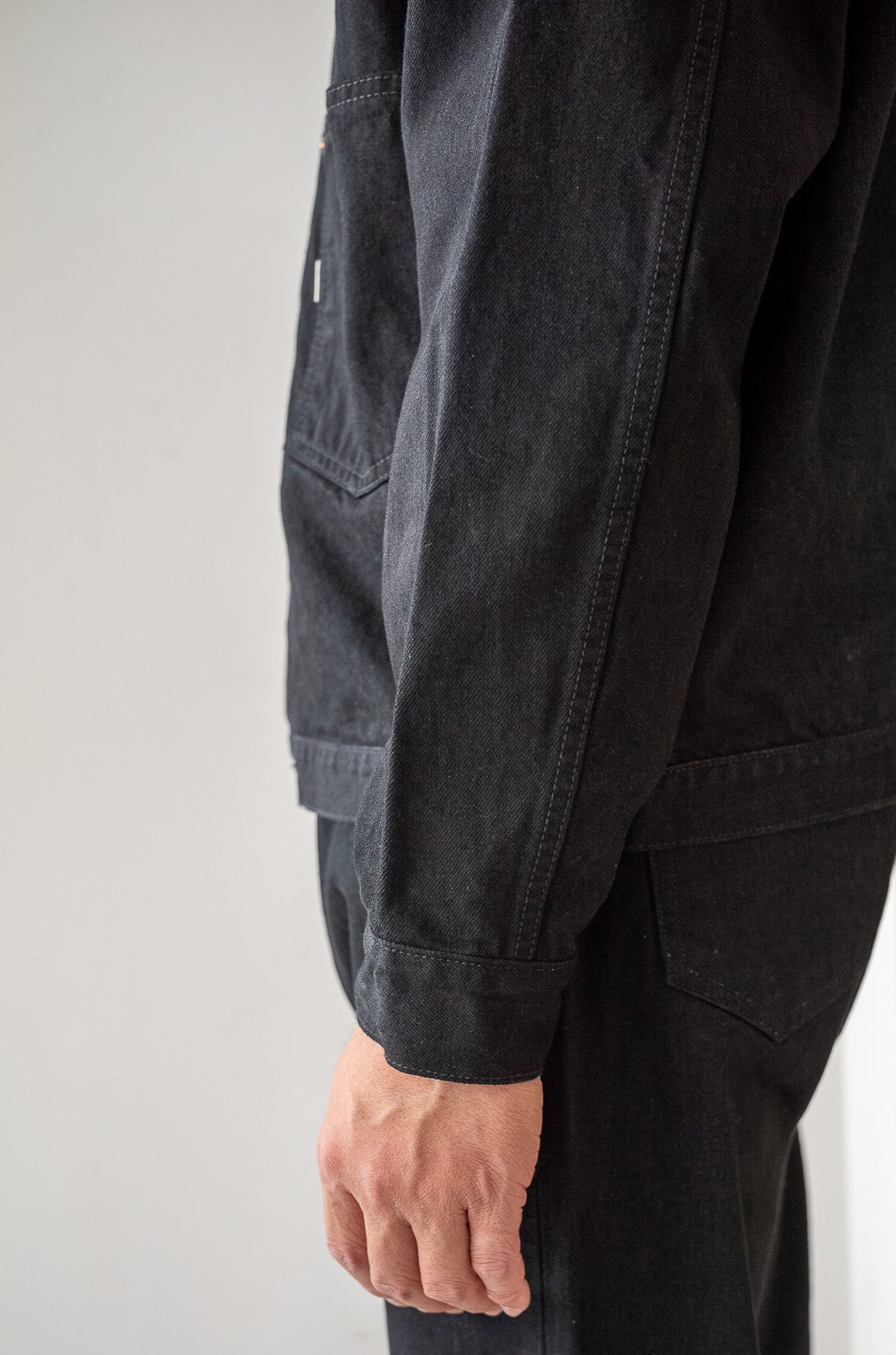 WW II T-Back Jacket 〔BLACK〕