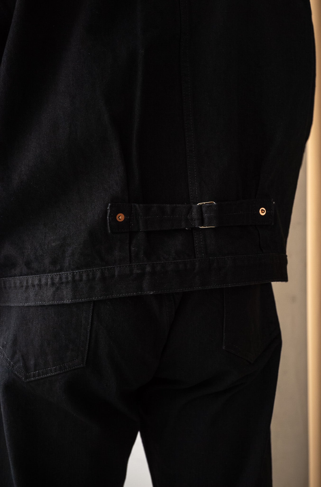 WW II T-Back Jacket 〔BLACK〕