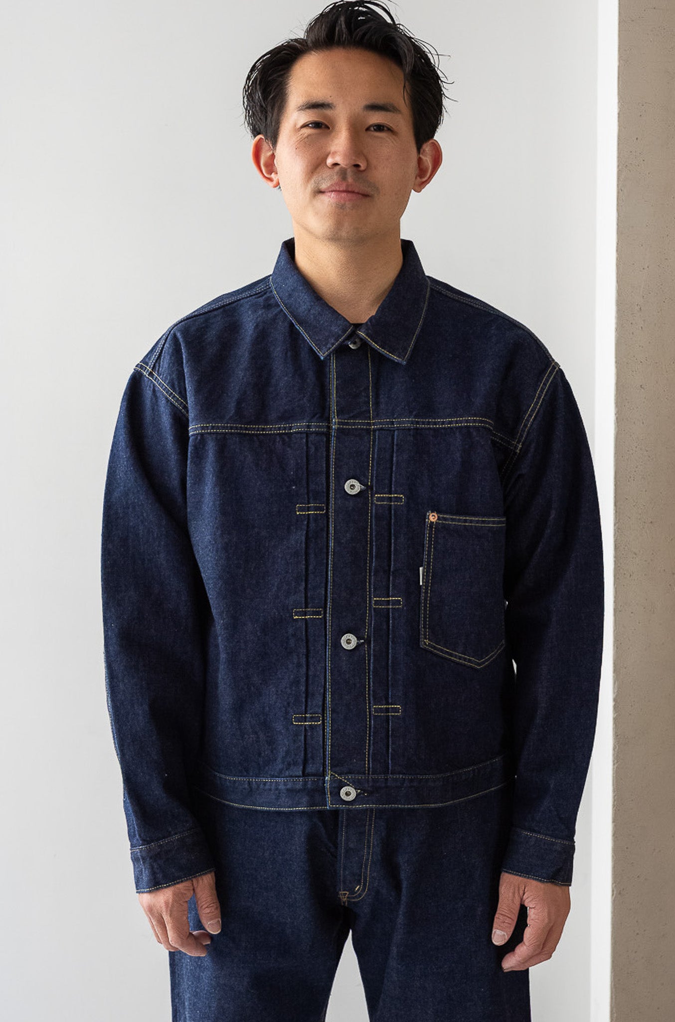 WW II T-Back Jacket 〔INDIGO〕