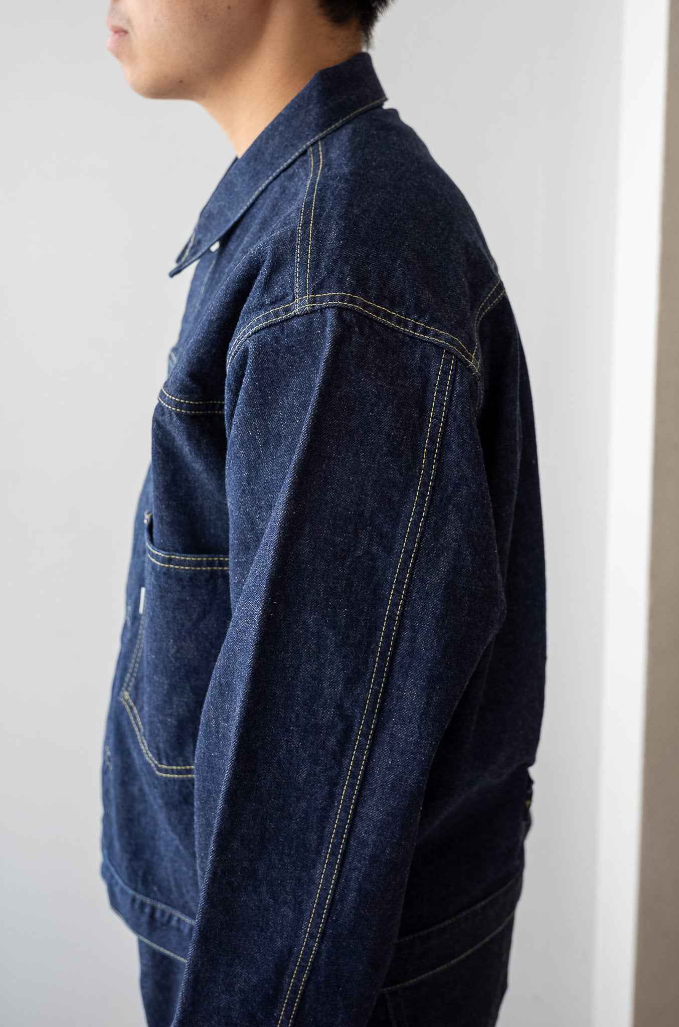 WW II T-Back Jacket 〔INDIGO〕