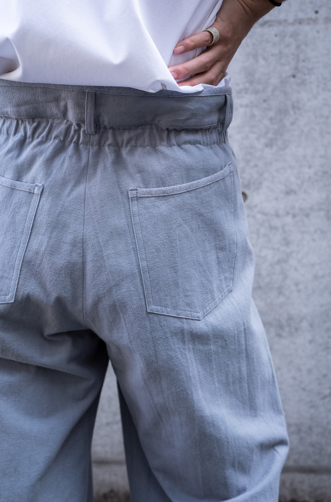 GATHERED WAIST PANTS