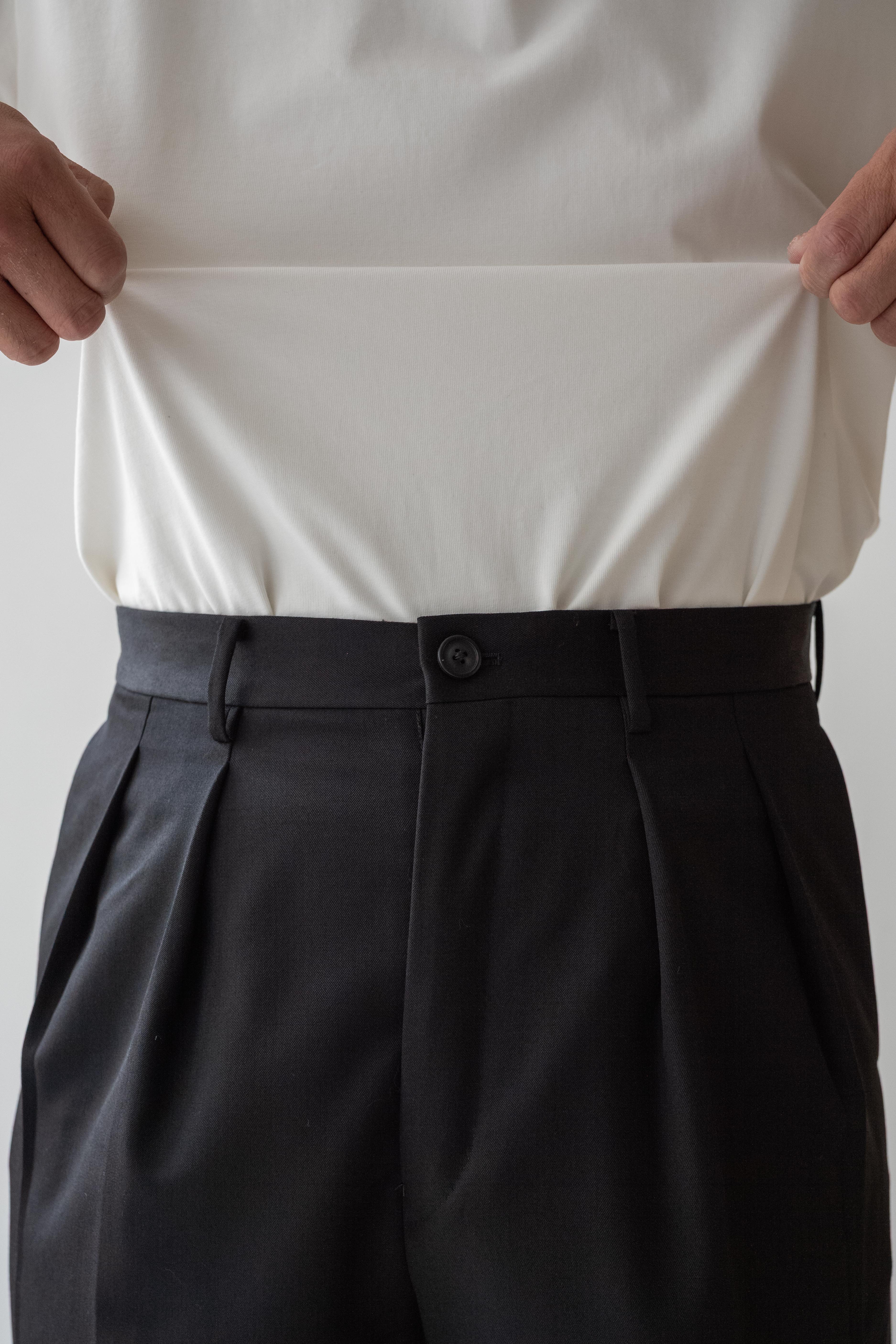 Proper Tailored Trousers 〔NOIR〕