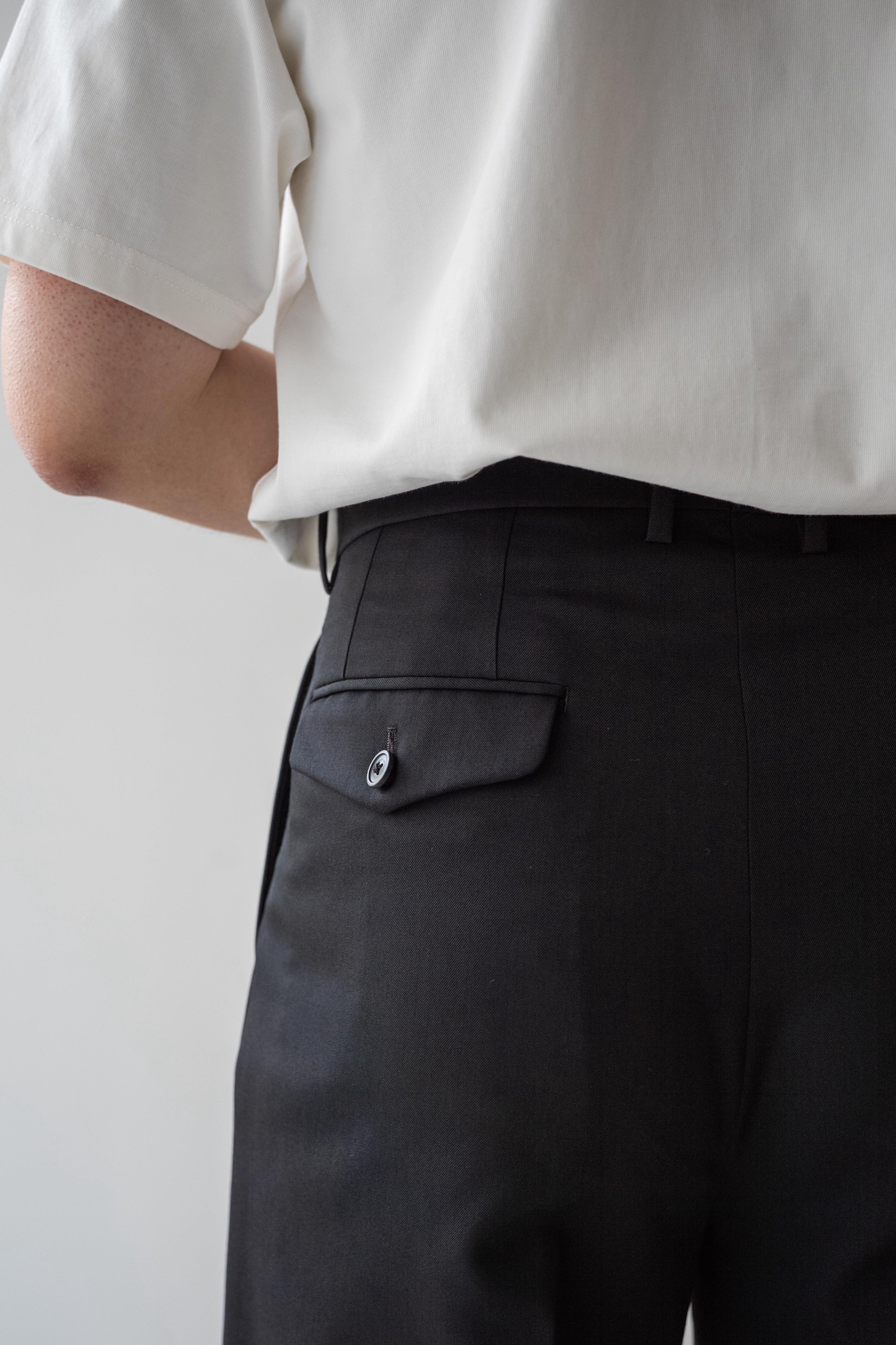 Proper Tailored Trousers 〔NOIR〕