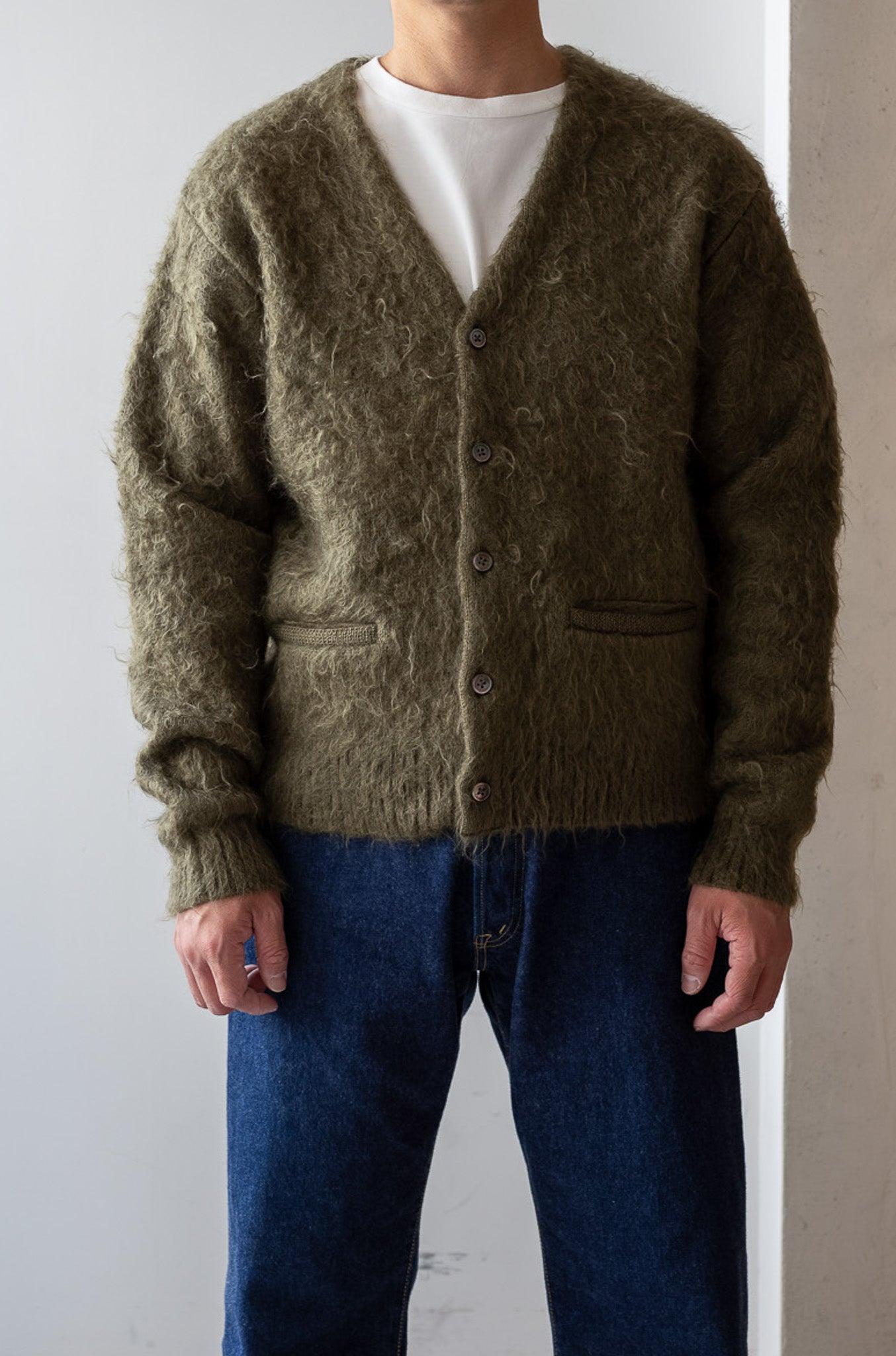 Stupid Shaggy Cardigan 〔KURT〕