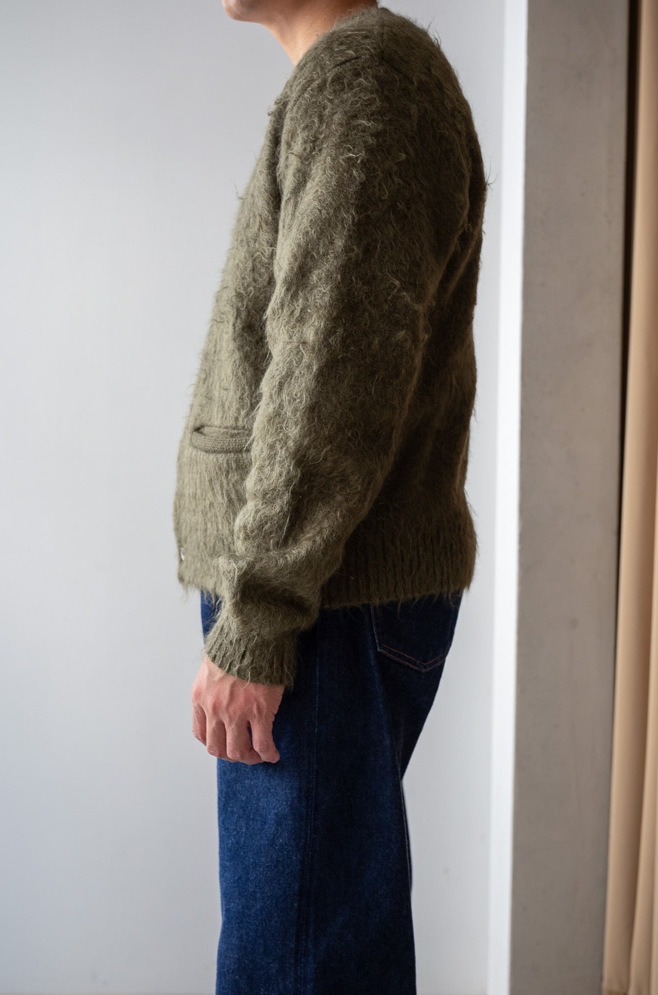 Stupid Shaggy Cardigan 〔KURT〕