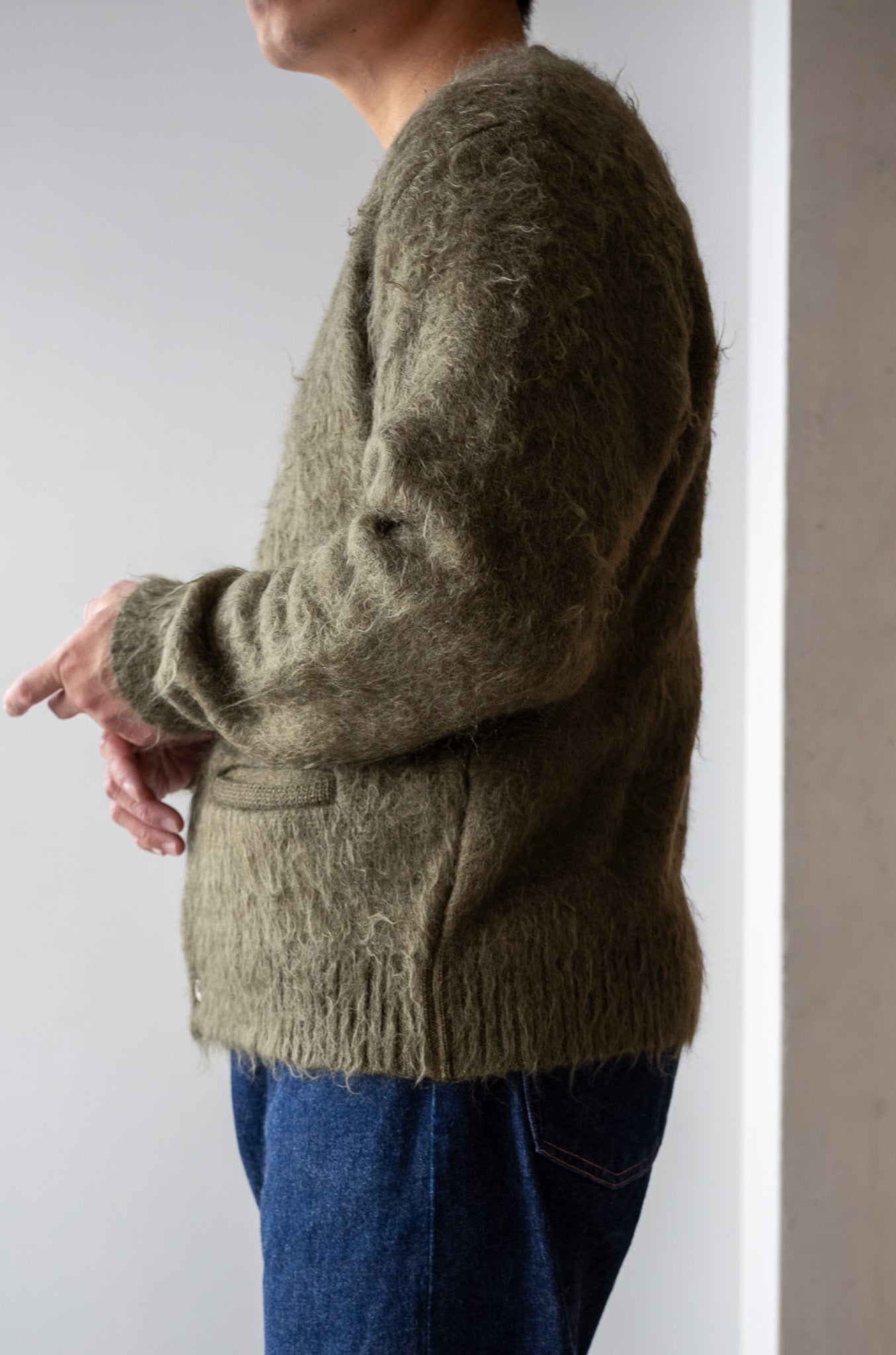 Stupid Shaggy Cardigan 〔KURT〕