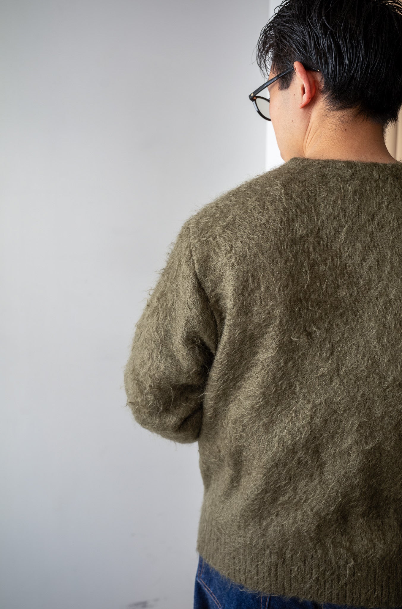 Stupid Shaggy Cardigan 〔KURT〕