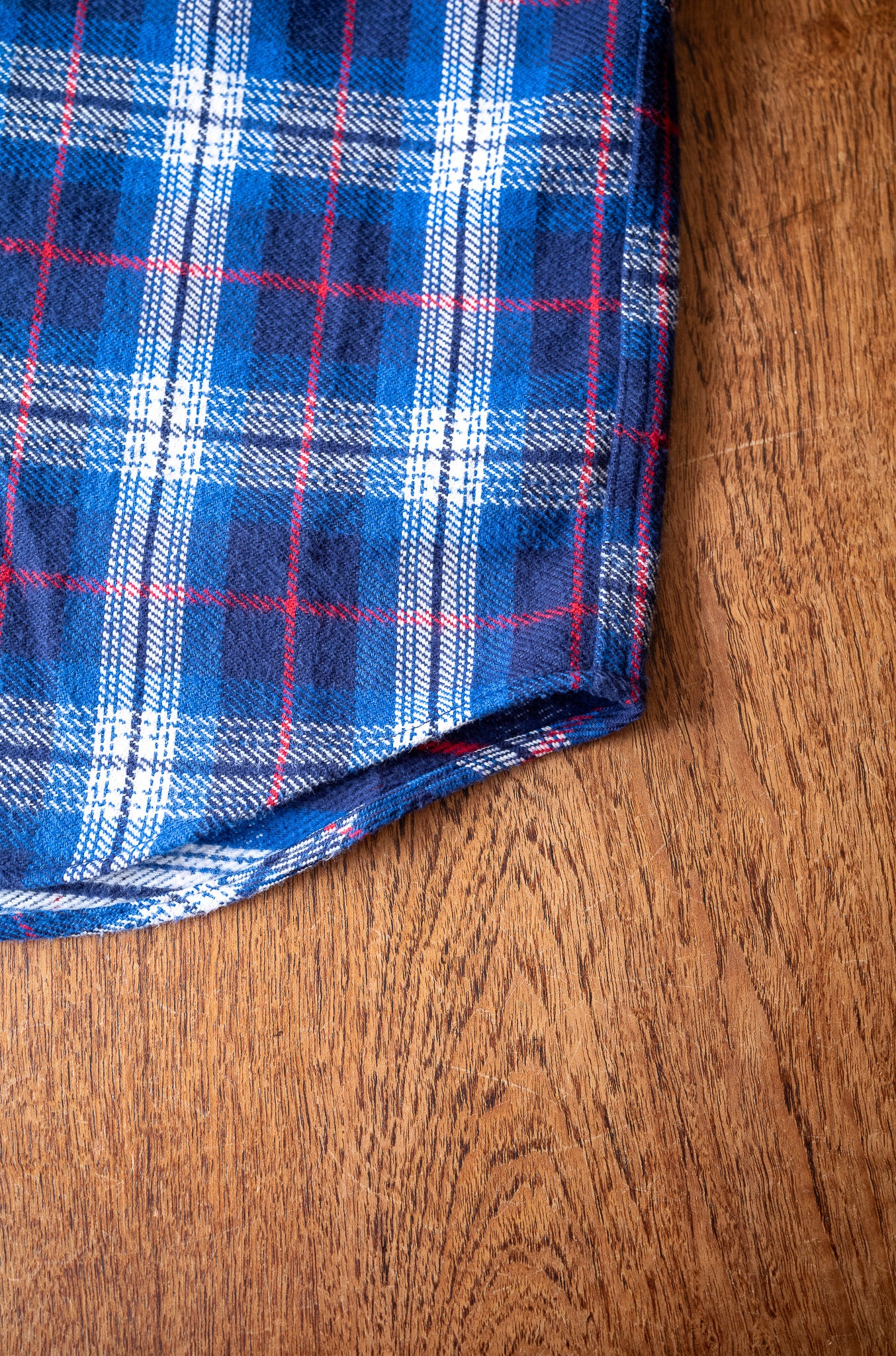 Rough Flannel Shirt 〔BLUE BASE〕