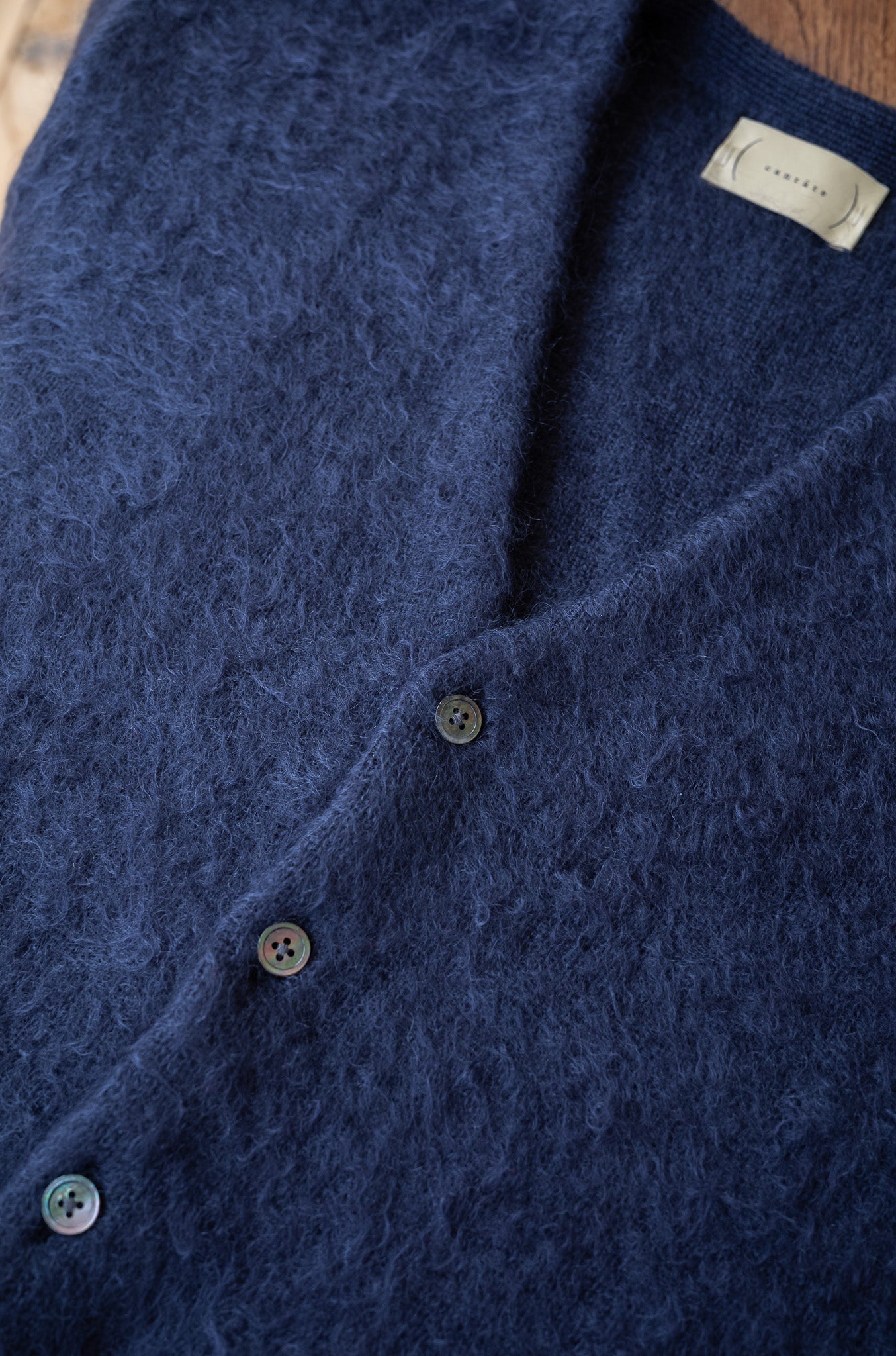 Stupid Shaggy Cardigan〔MID NIGHT〕