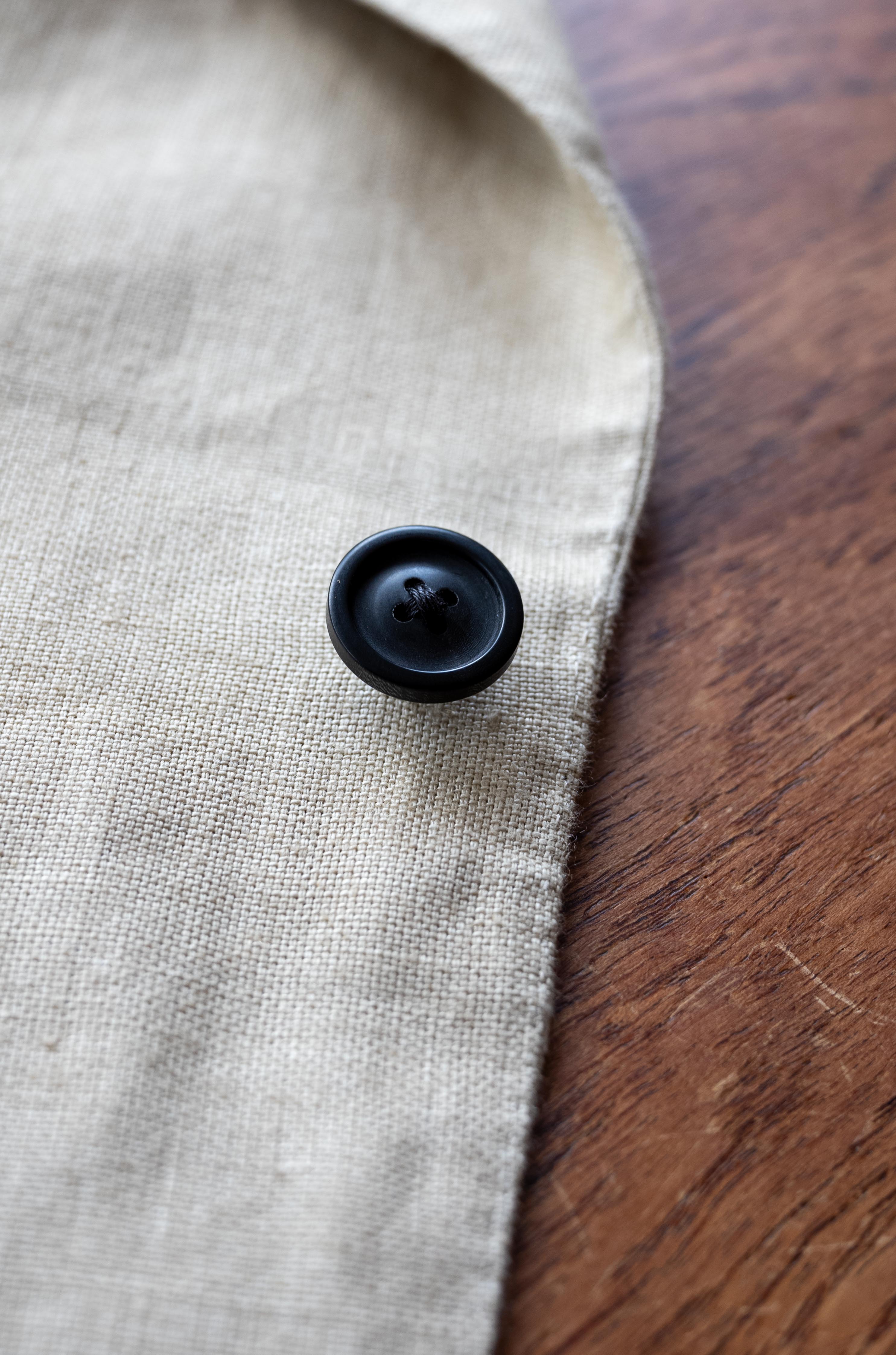 Linen Unstructured Tailored Jacket 〔BEIGE〕