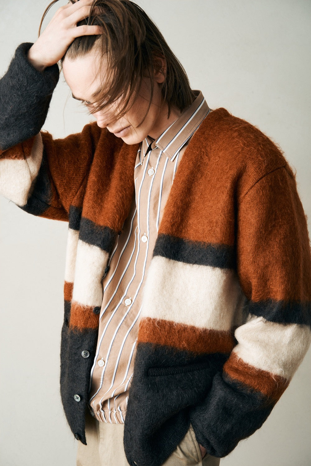 The Shirt〔BROWN STRIPE〕