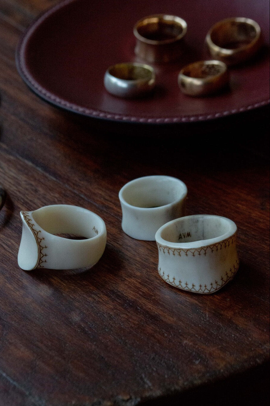 PRAY RING 〈DEER ANTLER〉