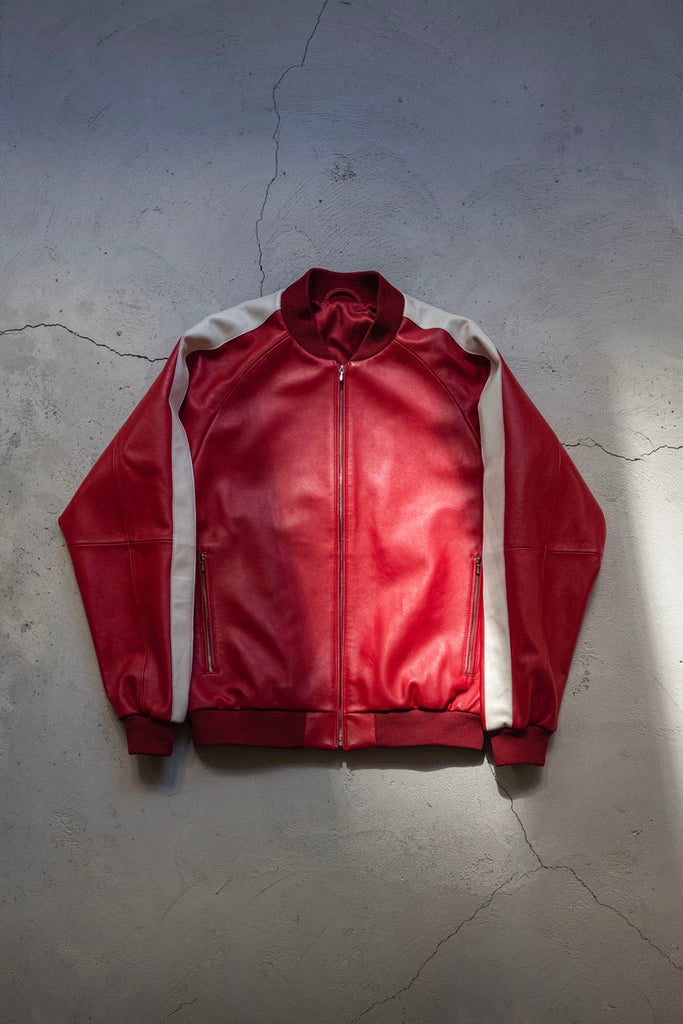 [EXCLUSIVE] LEATHER TRACK JACKET