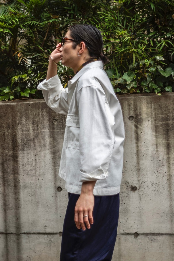 Cantate Back Satin Safari Jacket \
